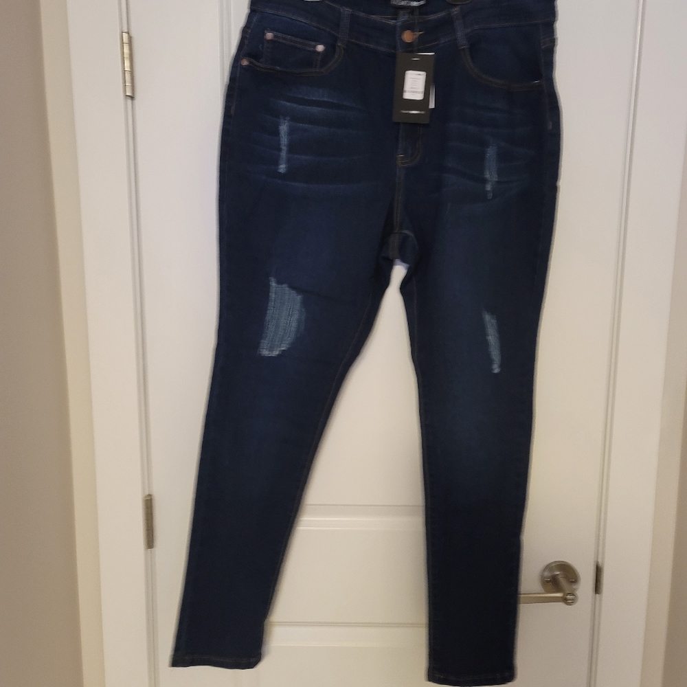 Fashion Nova Alina Skinny Jeans size 14